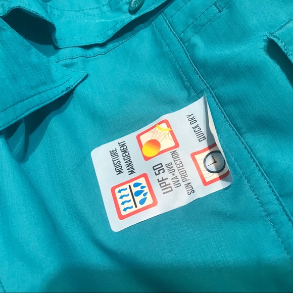 Men’s Reel Legends Salt Water Shirt M - Picture 6 of 8